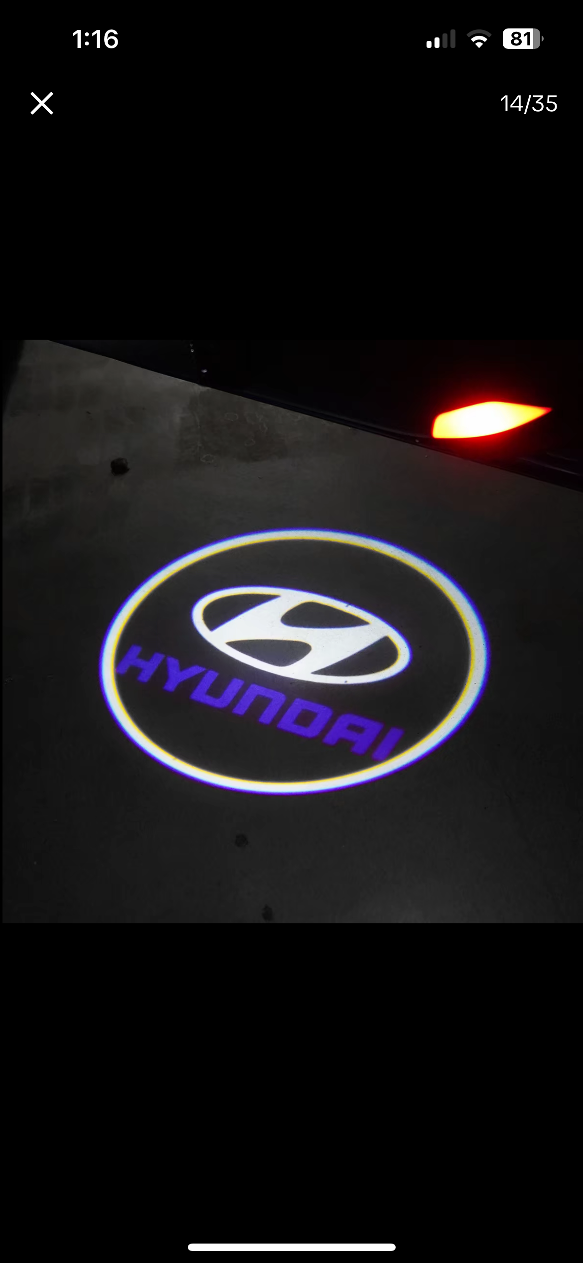 Car Fashion Led Welcome Lights