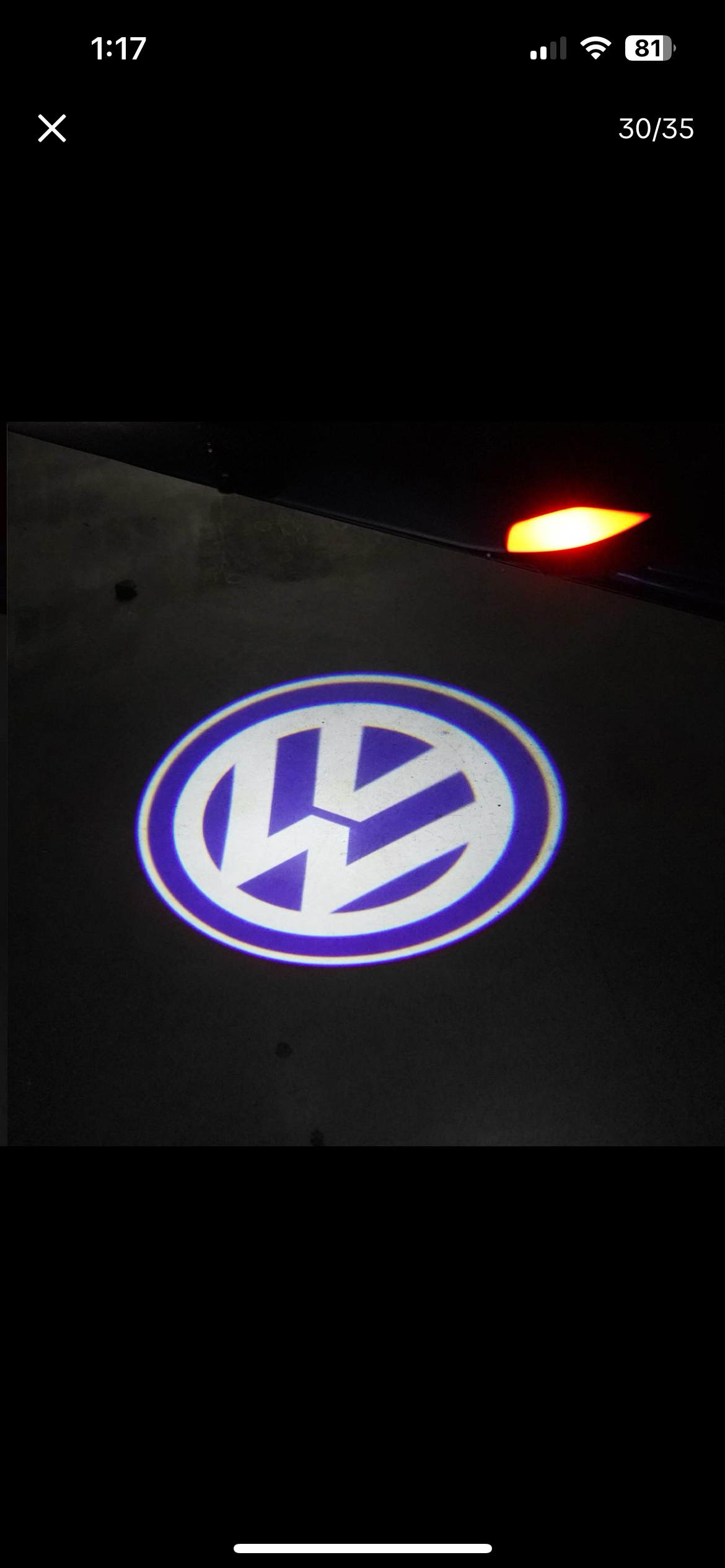 Car Fashion Led Welcome Lights
