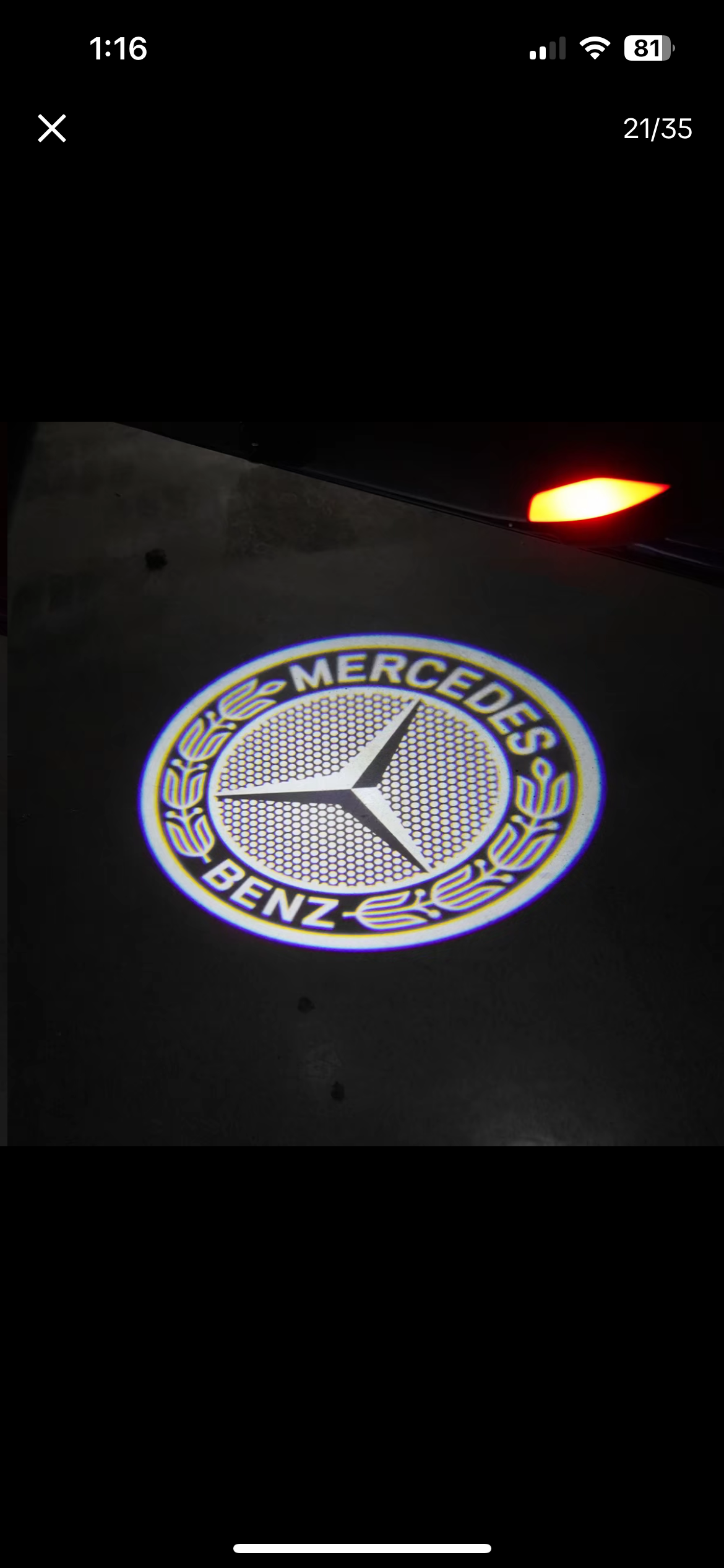 Car Fashion Led Welcome Lights