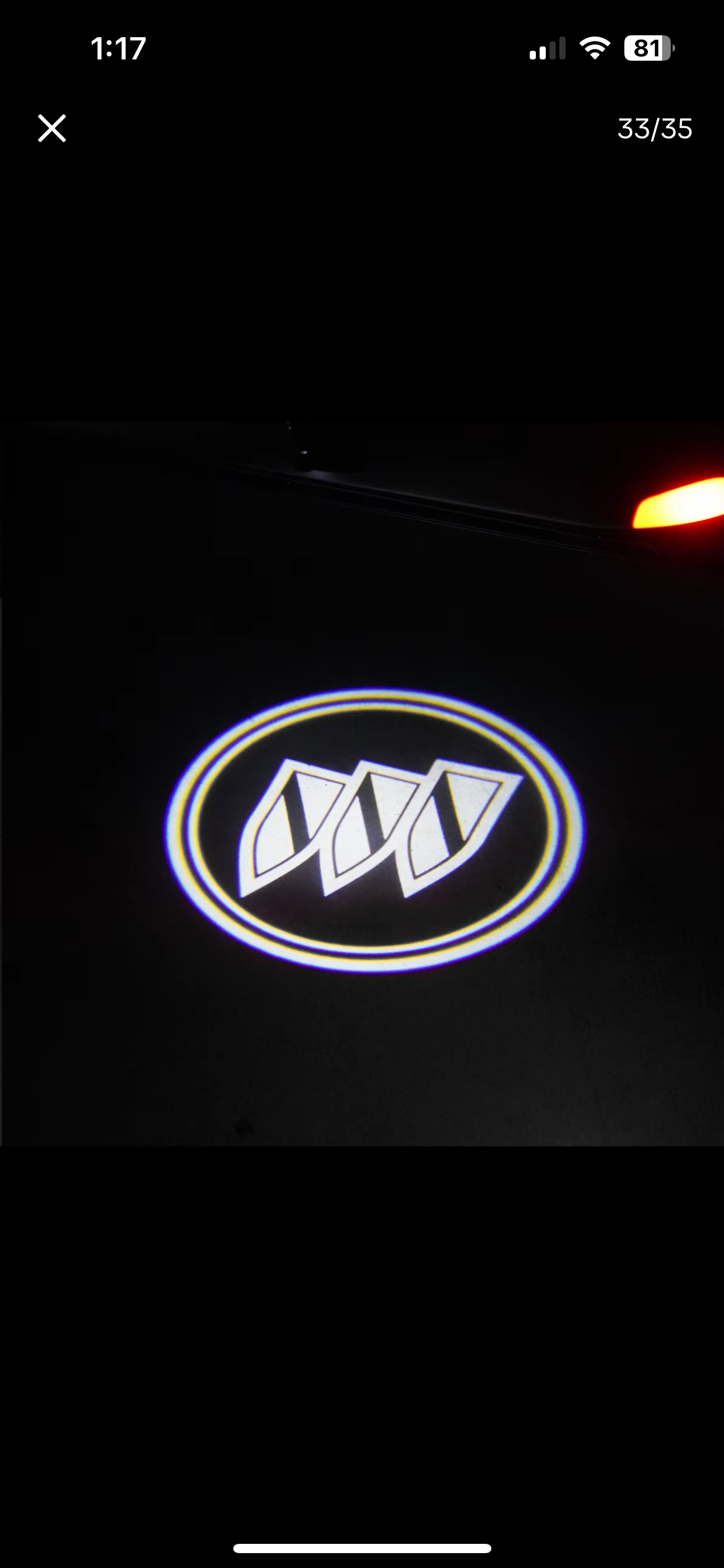 Car Fashion Led Welcome Lights