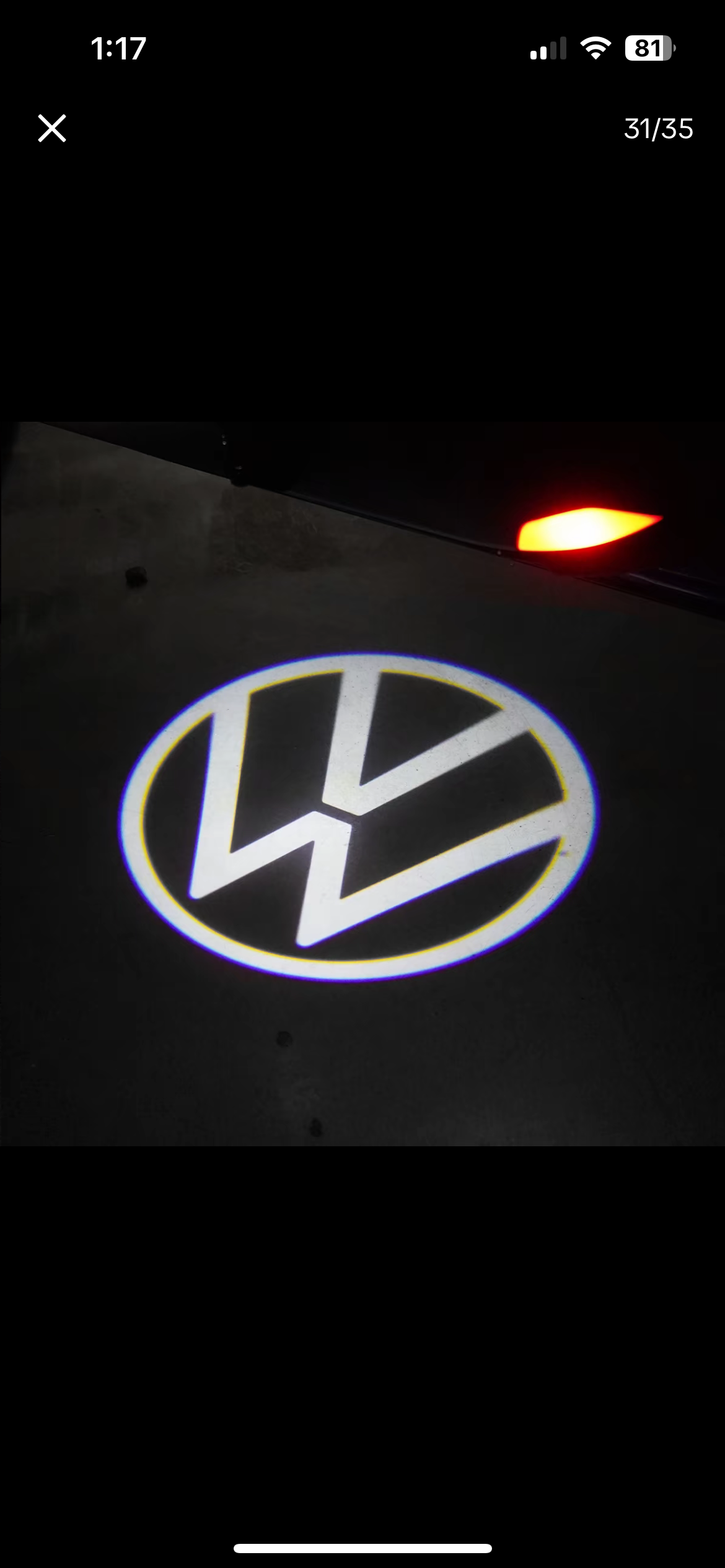 Car Fashion Led Welcome Lights